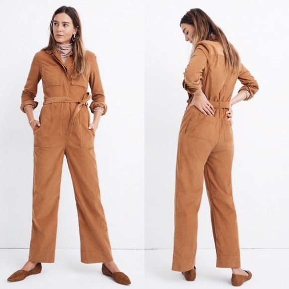 Madewell - Corduroy Utility Jumpsuit - Picture 2 of 6